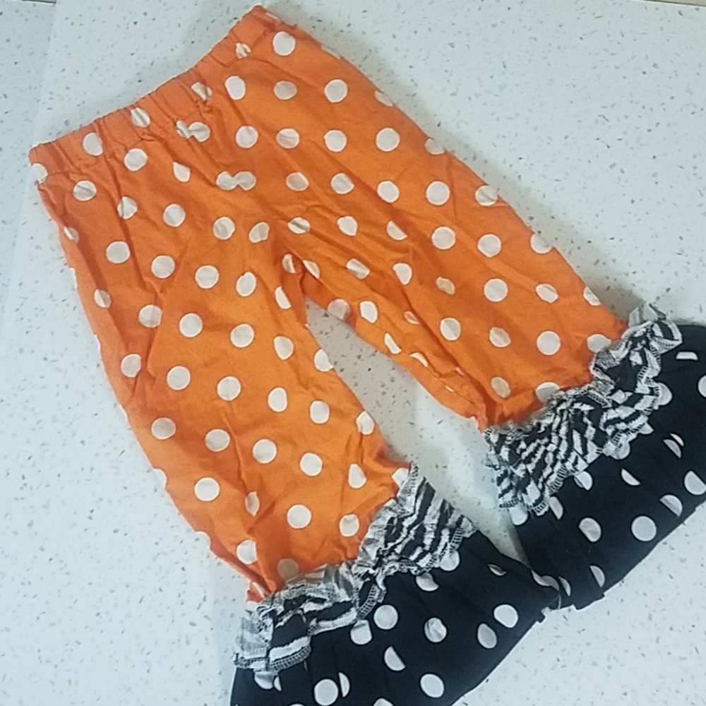 Halloween ruffle pants